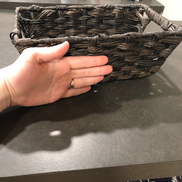 Espresso Colored Small Basket - Picture 3 of 6